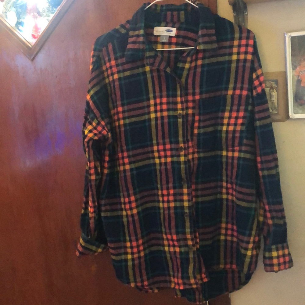 Ladies Boyfriend flannel shirt